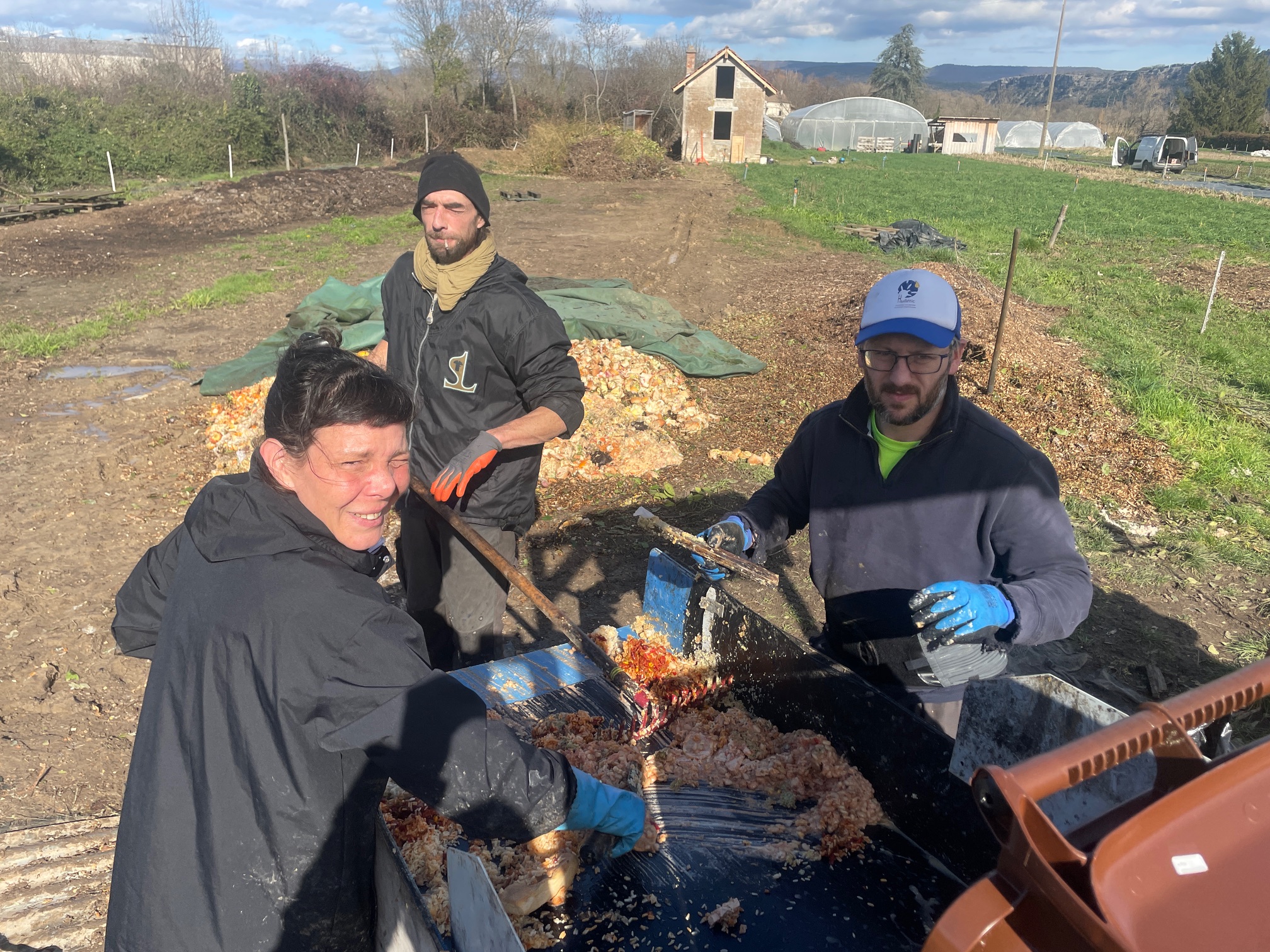 tri biodechets huiletic compostetic